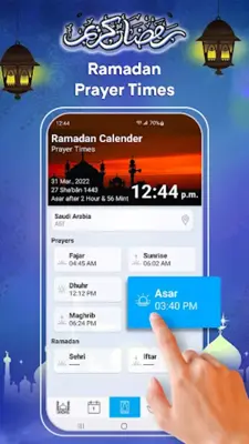 Ramadan Calendar & Time Table android App screenshot 3